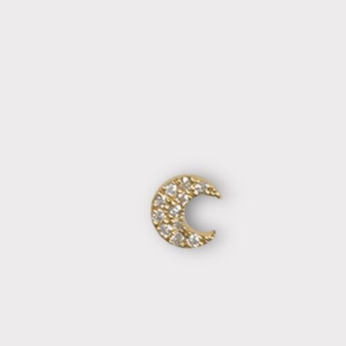 BOUCLE D'OREILLE LUNE FEIDT PARIS