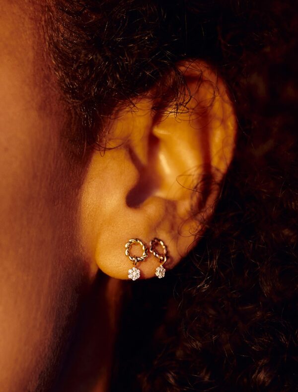 BOUCLE BOUTON DUNAWAY STONE PARIS