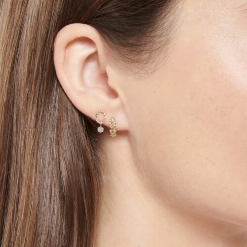 BOUCLE D'OREILLE DUNAWAY STONE PARIS