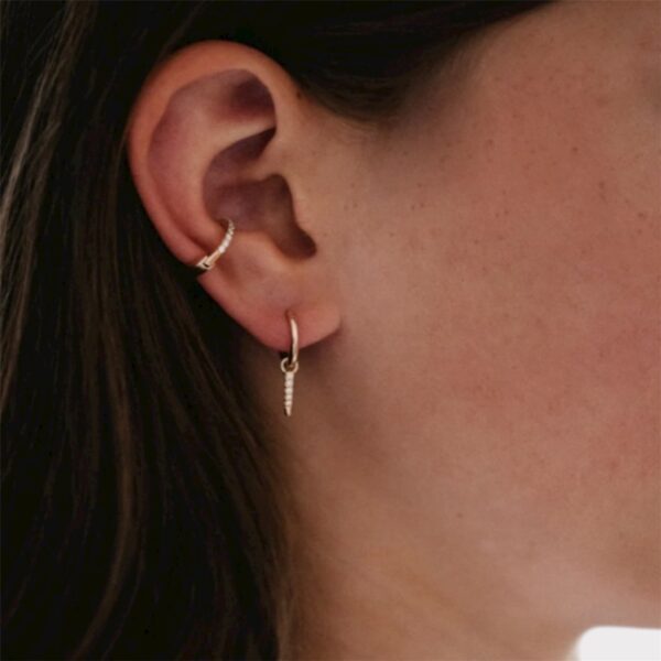 EAR CUFF STELLA OR JAUNE THE WILD JWLS