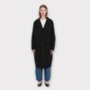 MANTEAU LARGE NOIR MM6