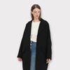 MANTEAU LARGE NOIR MM6
