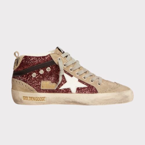 mid-star-rouge-paillettes-gg.jpg MID STAR ROUGE PAILLETTES GOLDEN GOOSE