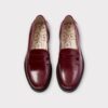 MOCASSINS BURGANDY DUKE + DEXTER