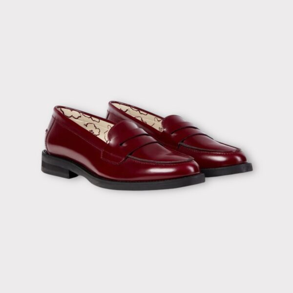 MOCASSINS BURGANDY DUKE + DEXTER