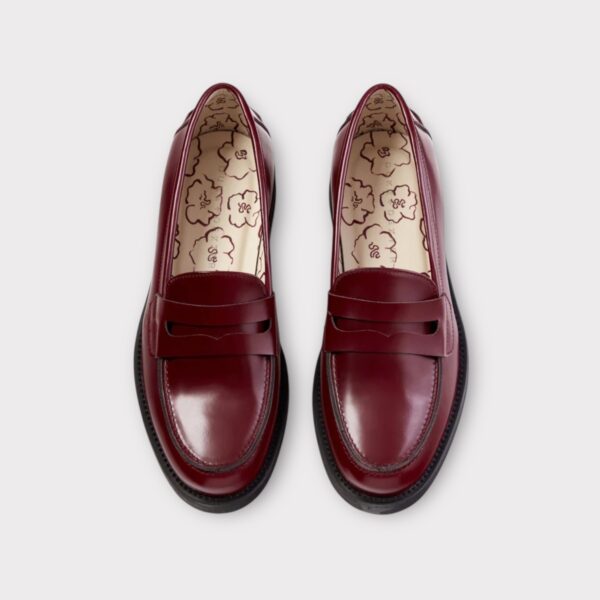 MOCASSINS BURGANDY DUKE + DEXTER