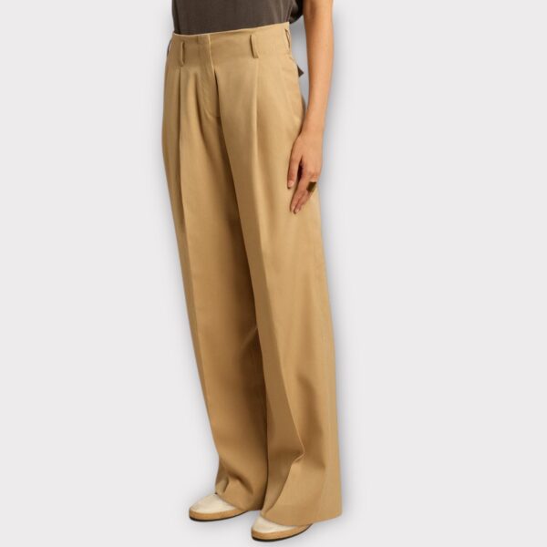 pantalon-gabardine-beige-gg-1.jpg PANTALON EN GABARDINE GOLDEN GOOSE