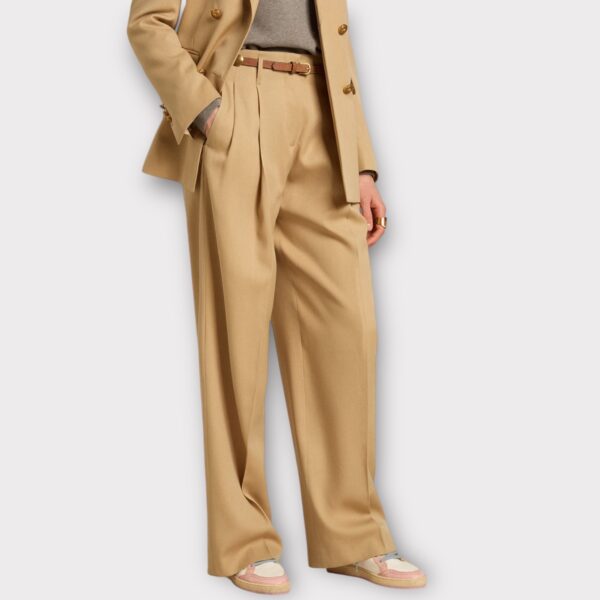 pantalon-gabardine-beige-gg-3.jpg PANTALON EN GABARDINE GOLDEN GOOSE