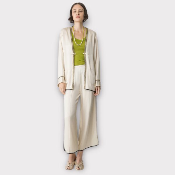 PANTALON SATIN CROP FORTE FORTE