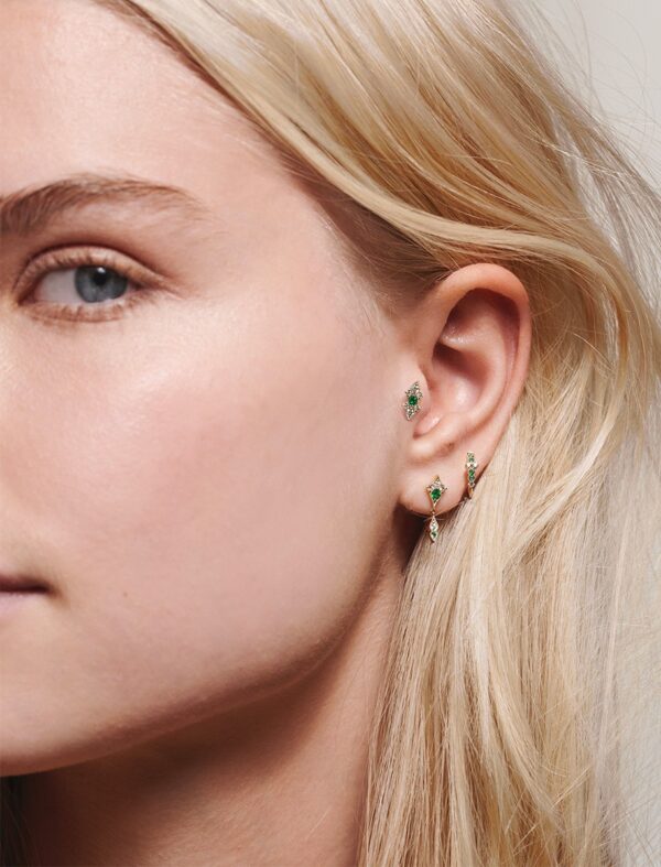 PIERCING HOPE OR BLANC STONE PARIS