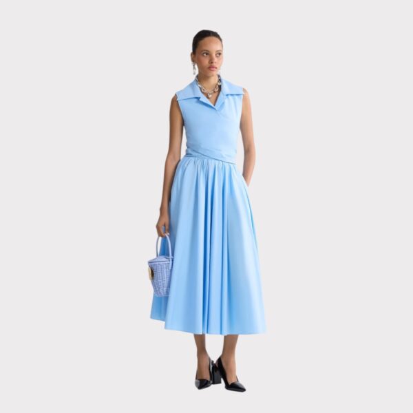 ROBE DRAPED MIDI PATOU