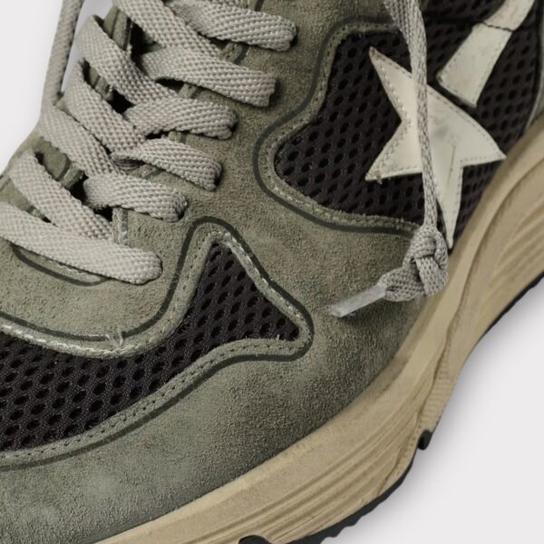 HOMME - RUNNING NET UPPER SUEDE GOLDEN GOOSE
