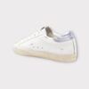 SUPER STAR TOE GLITTER GOLDEN GOOSE