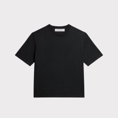 T-SHIRT NOIR GOLDEN GOOSE