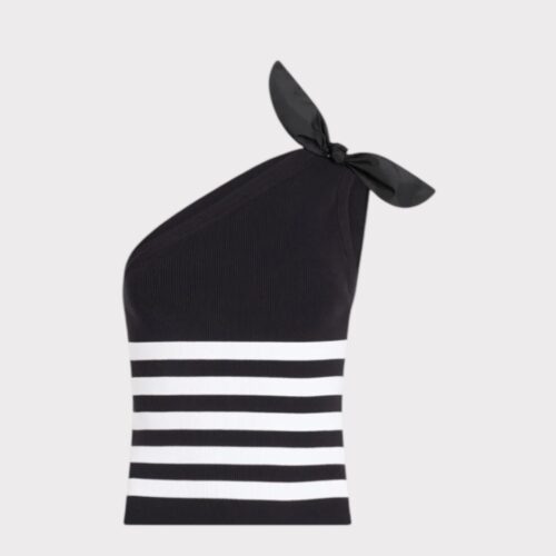 TOP STRIPES ONE SHOULDER PATOU