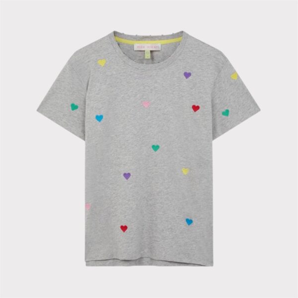 TSHIRT EMBROIDERED HEART MIRA MIKATI